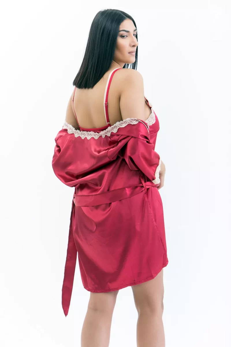 Ολοκληρωμένο σετ πυτζάμες κόκκινο