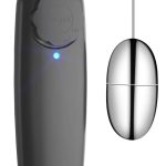 Δονητής Bullet Egg Remote Vibrator Silver 5cm EAN: 6895546293733
