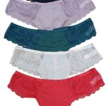 String με δαντέλα και strass σετ 5 τεμαχίων