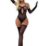 Κορμάκι string με κάλτσες και γάντια